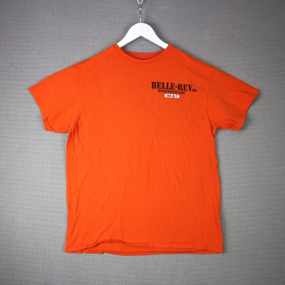 DC Comics Suicide Squad Belle-Rev Inmate Tee Large